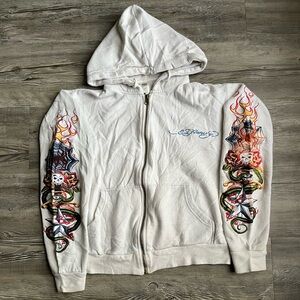Vintage 2000’s/Y2K Ed Hardy Full-Zip Jacket
Women’s Size S